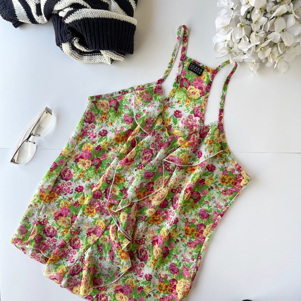 3/$20 Joyce Leslie Y2K inspired floral top